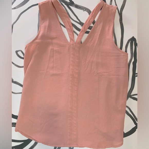 mine Tops - MINE unique strappy v-neck tank top. Women’s L. NWOT
